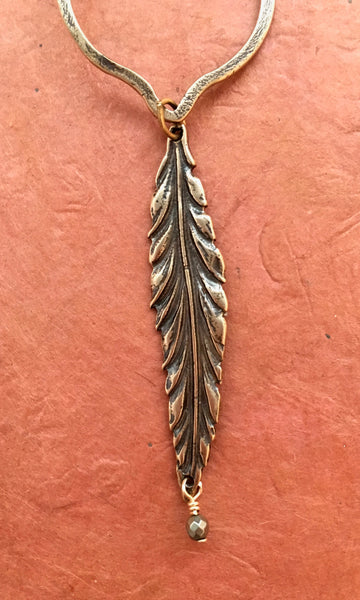 GASPARIAN Feather Earrings