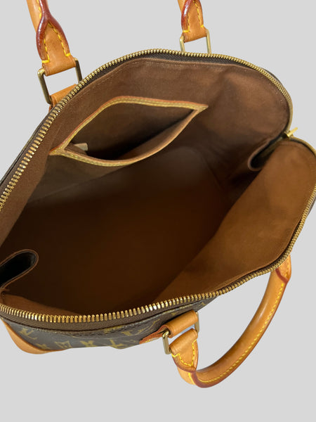 Louis Vuitton Monogram Canvas & Leather Alma Handbag