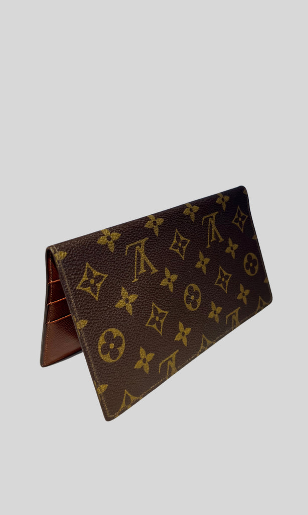 Louis Vuitton, Bags, Louis Vuitton Monogram Long Wallet Checkbook Vintage