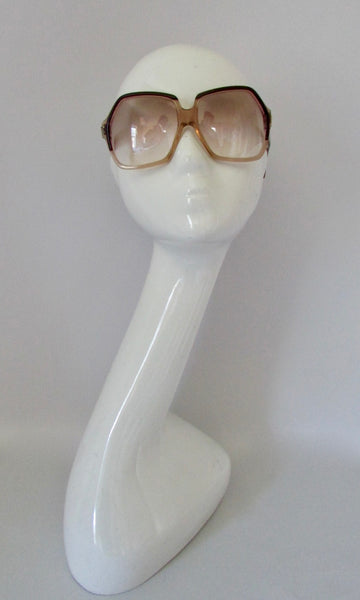 YVES SAINT LAURENT 70s Oversized Gradient Sunglasses Frames