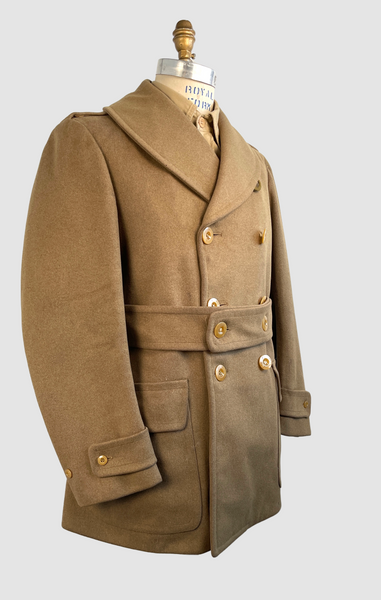 MILITARY JEEP MACKINAW The Hub Schneider's 30s 40s Military Jacket, Mens Small