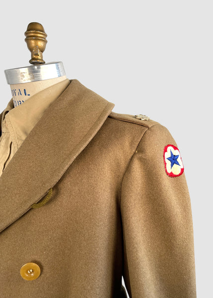 MILITARY JEEP MACKINAW The Hub Schneider's 30s 40s Military Jacket, Mens Small