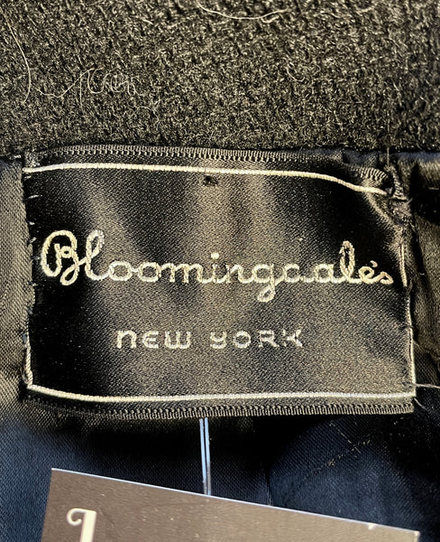THIRTIES NOIR 30s Bloomingdale's Princess Cut Coat, Size Small
