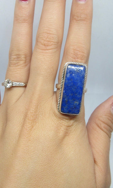 BLUE HEAVEN Chimney Butte Sterling Silver & Lapis Lazuli Ring, Size 7.5